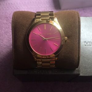 Michael Kors Pink Face Watch
